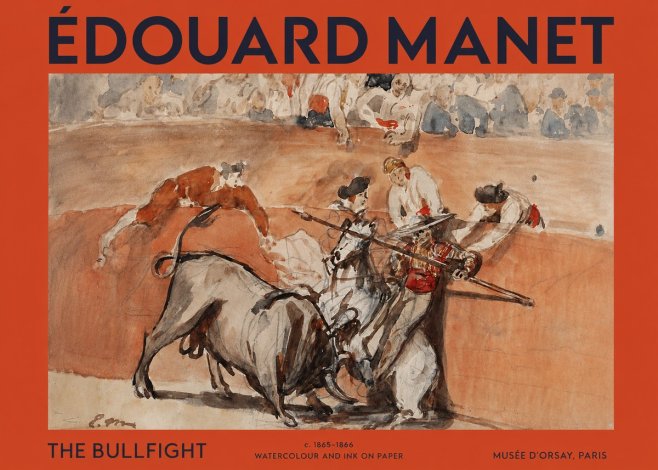 Édouard Manet The Bullfight I No2 - Juliste