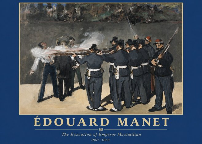 Édouard Manet The Execution of Emperor Maximilian No2 - Juliste