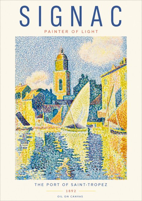 Signac The Port of Saint-tropez No3 - Juliste