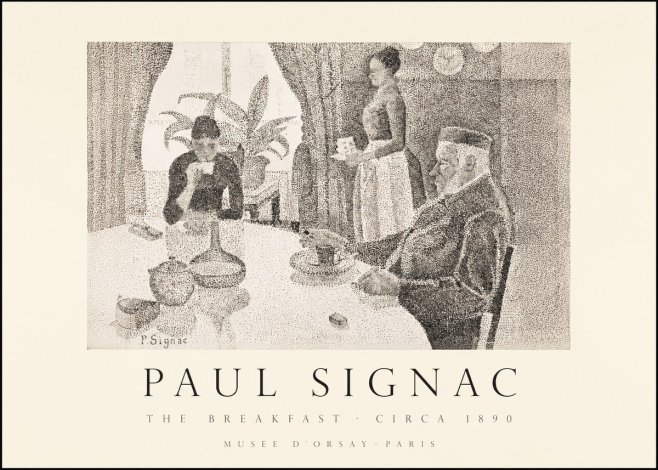 Signac The Breakfast No1 - Juliste