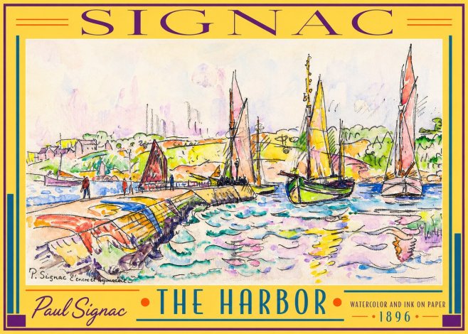 Signac The Harbor I No2 - Juliste