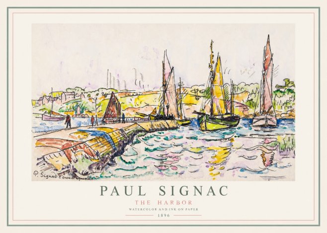Signac The Harbor I No3 - Juliste
