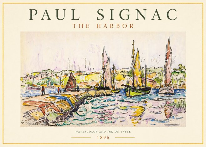 Signac The Harbor I No5 - Juliste