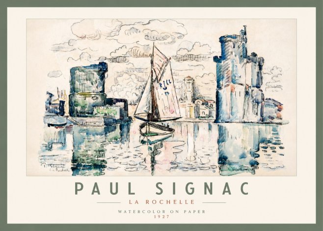 Signac La Rochelle II No6 - Juliste