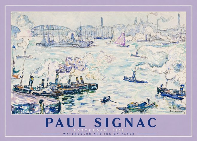 Signac Rotterdam, 1908 No2 - Juliste