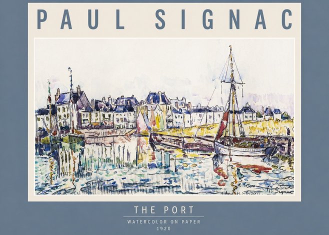 Signac The Port I No3 - Juliste
