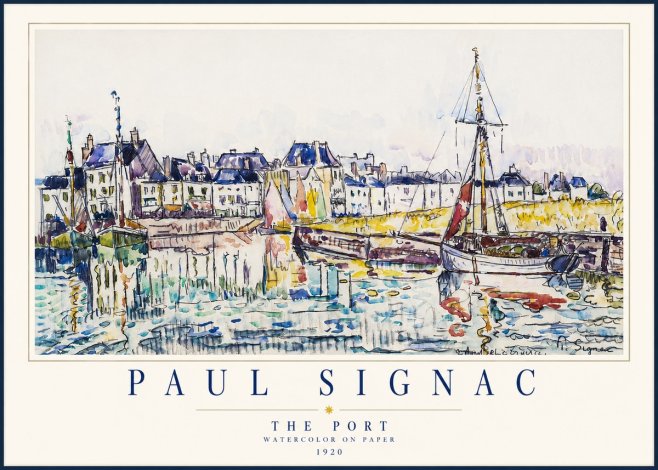 Signac The Port I No4 - Juliste