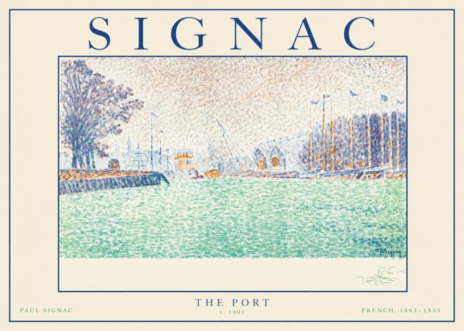 Signac The Port II No1 - Juliste
