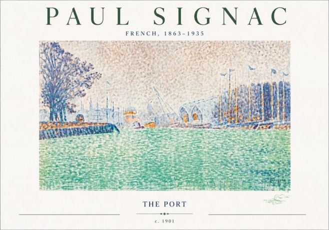 Signac The Port II No4 - Juliste