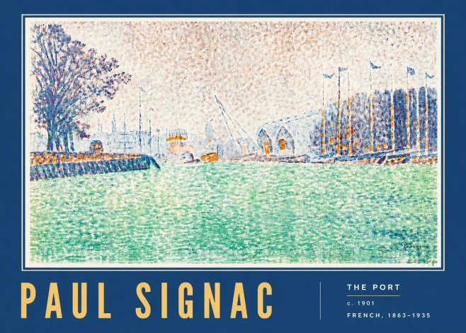 Signac The Port II No5 - Juliste