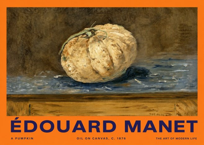 Édouard Manet A Pumpkin No2 - Juliste