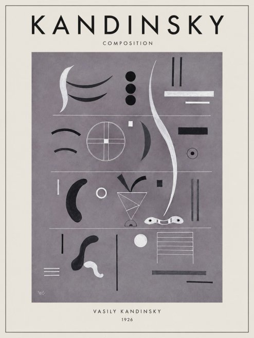 Kandinsky Composition I No1 - Juliste