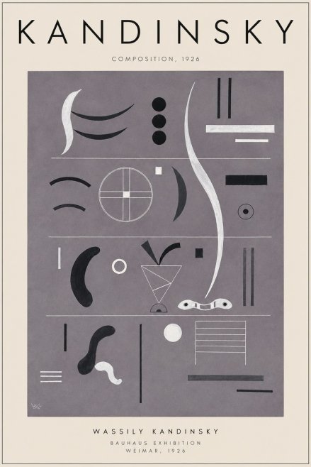 Kandinsky Composition I No3 - Juliste