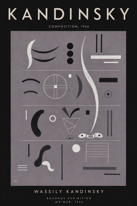 Kandinsky Composition I No4 - Juliste