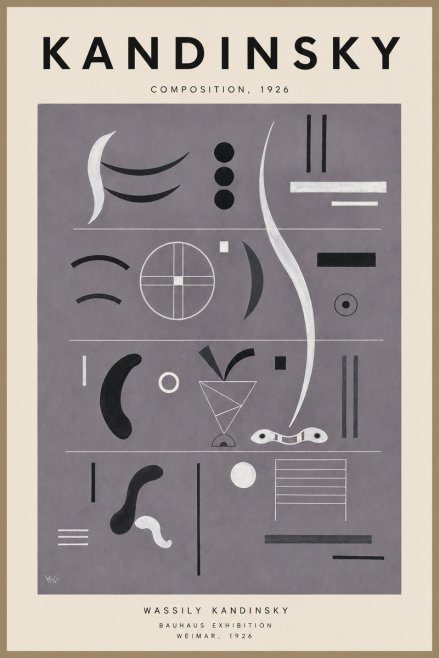 Kandinsky Composition I No5 - Juliste