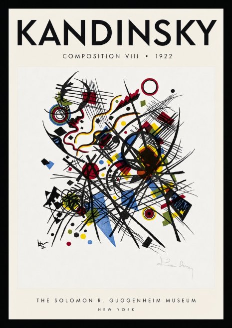 Kandinsky Composition Viii No4 - Juliste