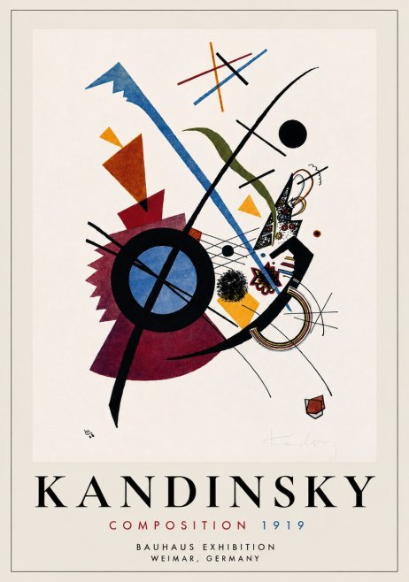 Kandinsky Composition II No3 - Juliste