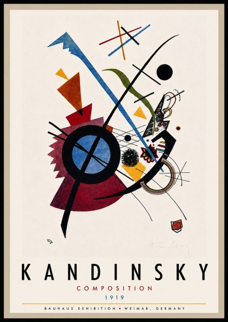 Kandinsky Composition II No4 - Juliste