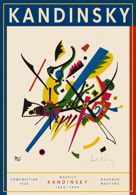 Kandinsky Composition, 1920 No3 - Juliste
