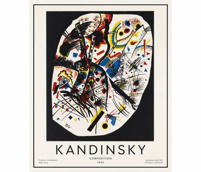 Kandinsky Composition 1922 No1 - Juliste