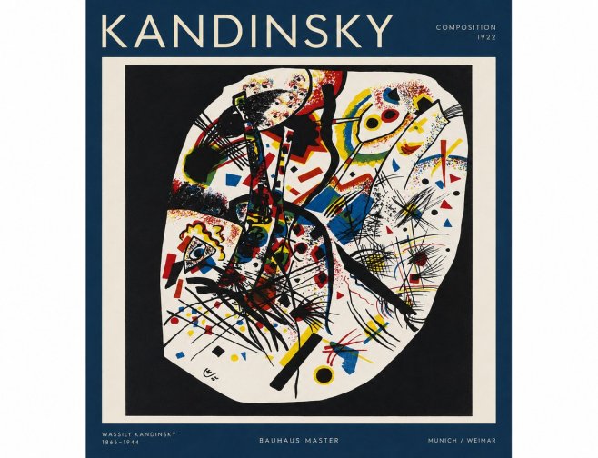 Kandinsky Composition 1922 No2 - Juliste