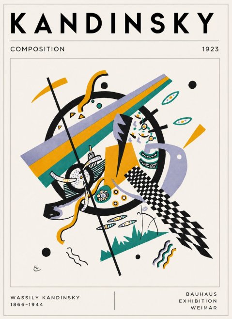 Kandinsky Composition III No3 - Juliste
