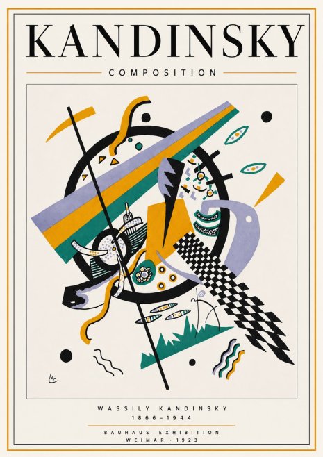 Kandinsky Composition III No4 - Juliste