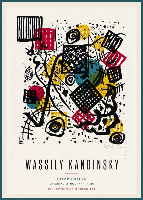 Kandinsky Composition IV No2 - Juliste