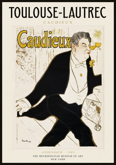 Toulouse-Lautrec Caudieux No1 - Juliste