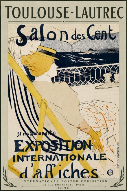 Toulouse-Lautrec Salon Des Cent No6 - Juliste