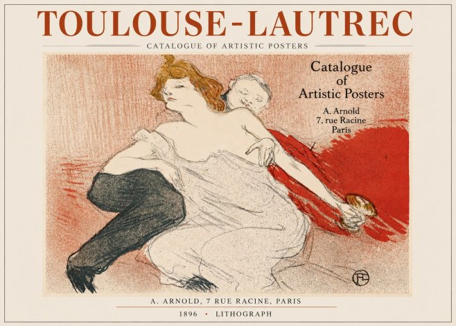 Toulouse-Lautrec Catalogue of Artistic Posters No3 - Juliste