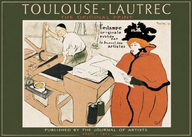 Toulouse-Lautrec L'estampe Originale No3 - Juliste