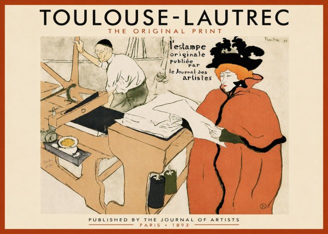 Toulouse-Lautrec L'estampe Originale No4 - Juliste