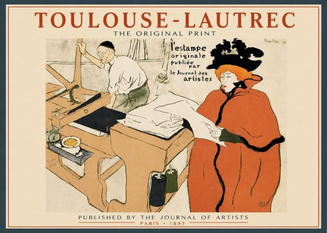 Toulouse-Lautrec L'estampe Originale No5 - Juliste