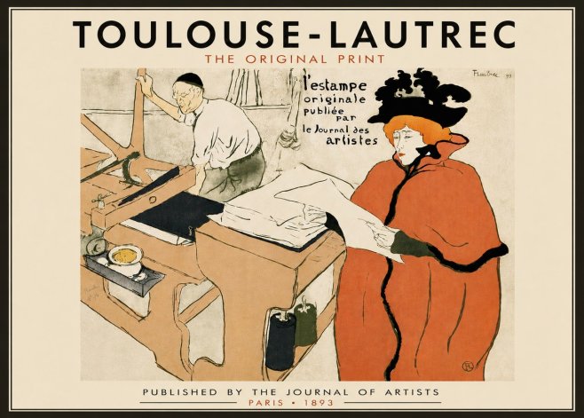 Toulouse-Lautrec L'estampe Originale No6 - Juliste