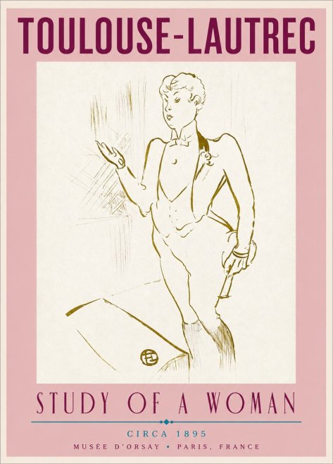 Toulouse-Lautrec The Poet of Parisian Life No4 - Juliste