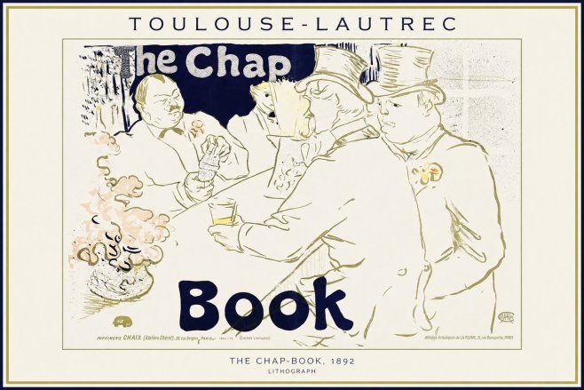 Toulouse-Lautrec The Chap-book No1 - Juliste