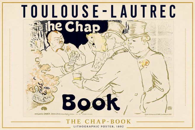 Toulouse-Lautrec The Chap-book No4 - Juliste