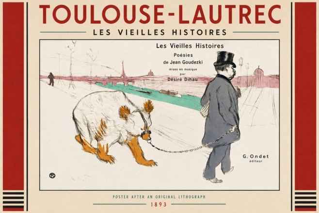Toulouse-Lautrec Les Vieilles Histoires I No2 - Juliste