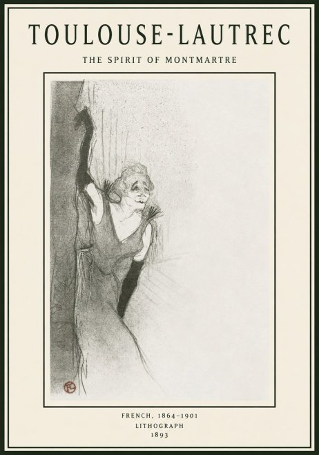 Toulouse-Lautrec The Spirit of Montmartre No1 - Juliste