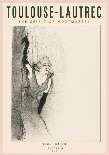 Toulouse-Lautrec The Spirit of Montmartre No5 - Juliste