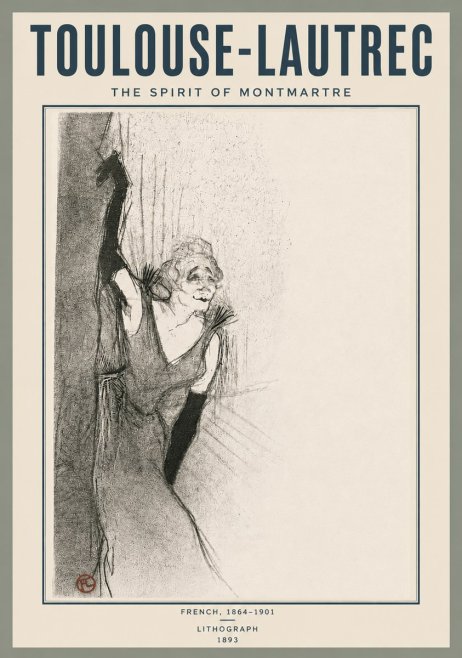 Toulouse-Lautrec The Spirit of Montmartre No6 - Juliste