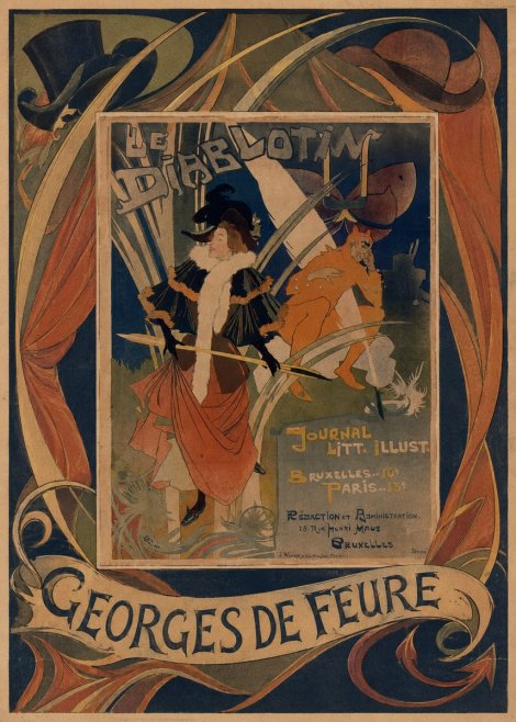 Georges de Feure Le Diablotin I No5 - Juliste