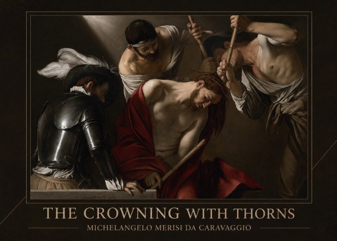 Michelangelo Merisi da Caravaggio The Crowning with Thorns I No1 - Juliste
