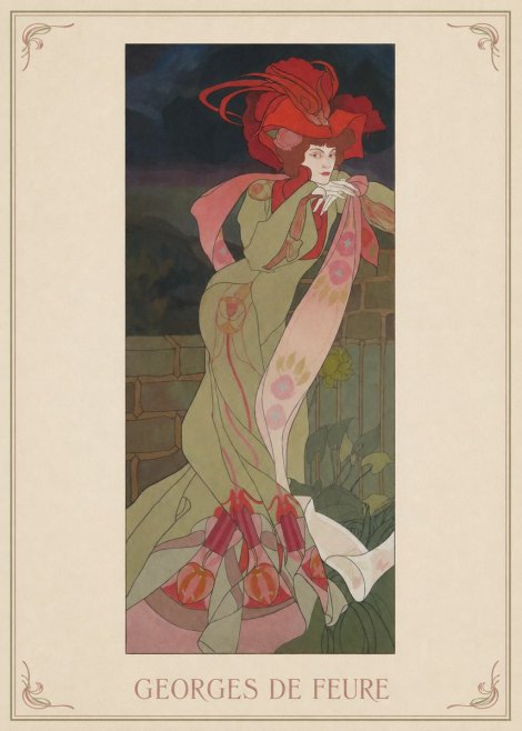 Georges de Feure Georges De Feure I No3 - Juliste