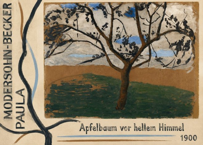 Paula Modersohn-Becker Apfelbaum Vor Hellem Himmel No3 - Juliste