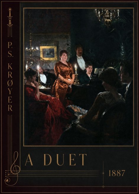 P.S. Krøyer A Duet No2 - Juliste