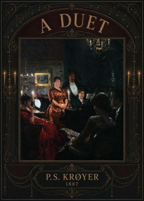 P.S. Krøyer A Duet No3 - Juliste