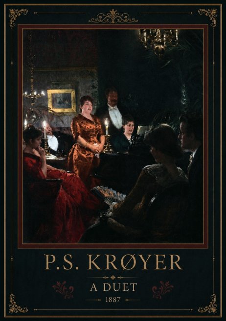 P.S. Krøyer A Duet No4 - Juliste