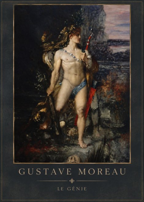 Gustave Moreau Saint Sebastian I No6 - Juliste